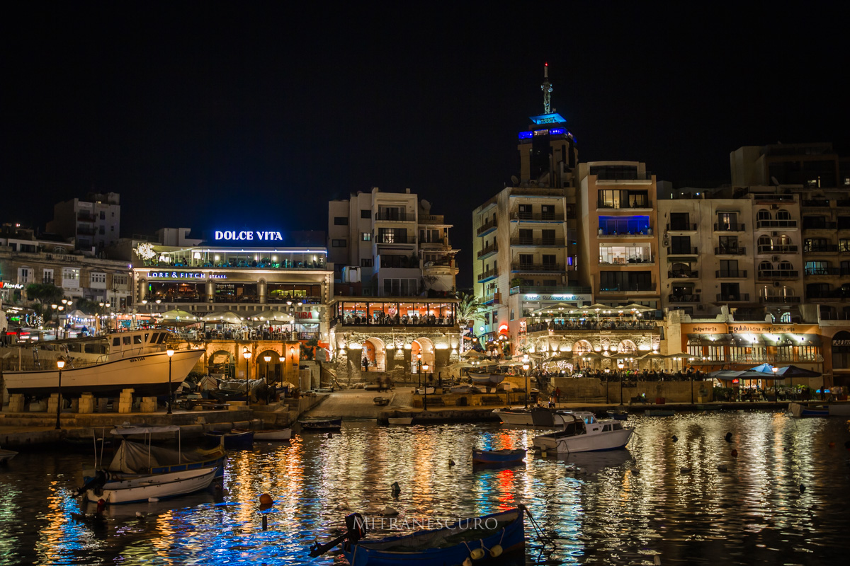 Malta by night